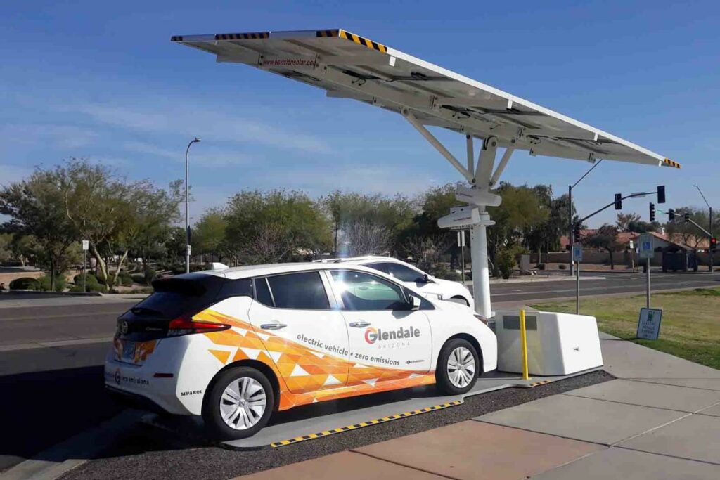 solar powered EVs