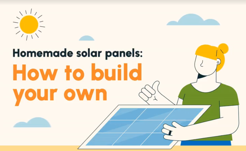 solar panel DIY steps
