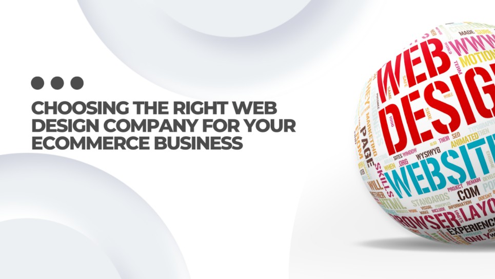 web design for ecommerce business