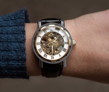 a man wearing a beautiful wristwatch